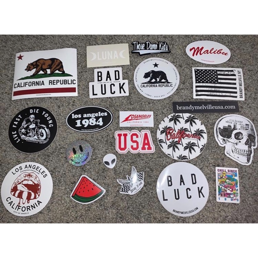 brandy melville stickers